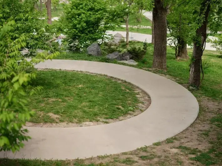 SeaTac landscape architect design for front yard near Angle Lake with native plants and walkway lighting